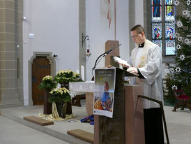 Diözesale Aussendung der Sternsinger des Bistums Fulda in St. Crescentius (Foto: Karl-Franz Thiede)